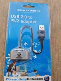 Conversor PS/2 - USB para teclado e rato