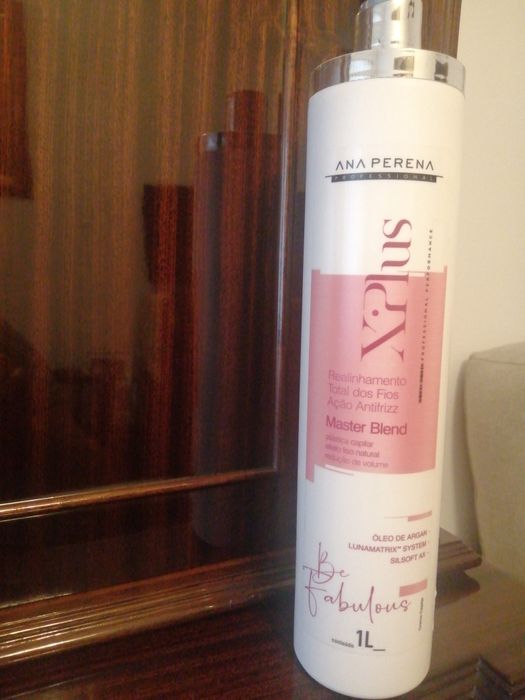 Produto profissional de alisamento cabelo