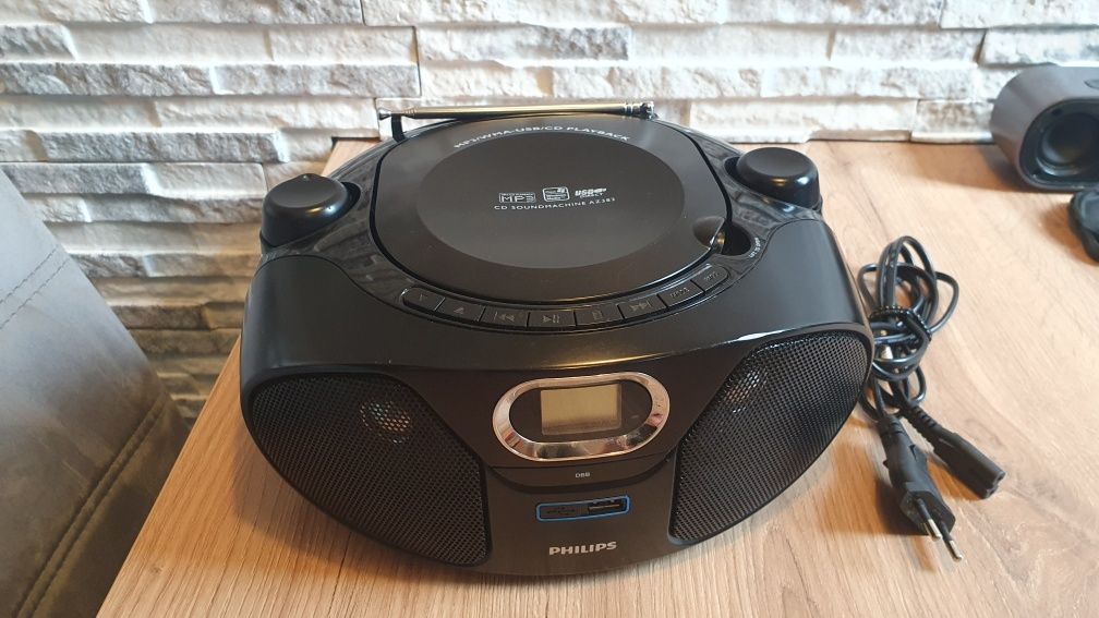 Radio przenośne Philips USB płyta mp3