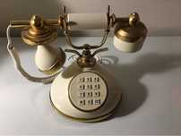 Telefone antigo bege