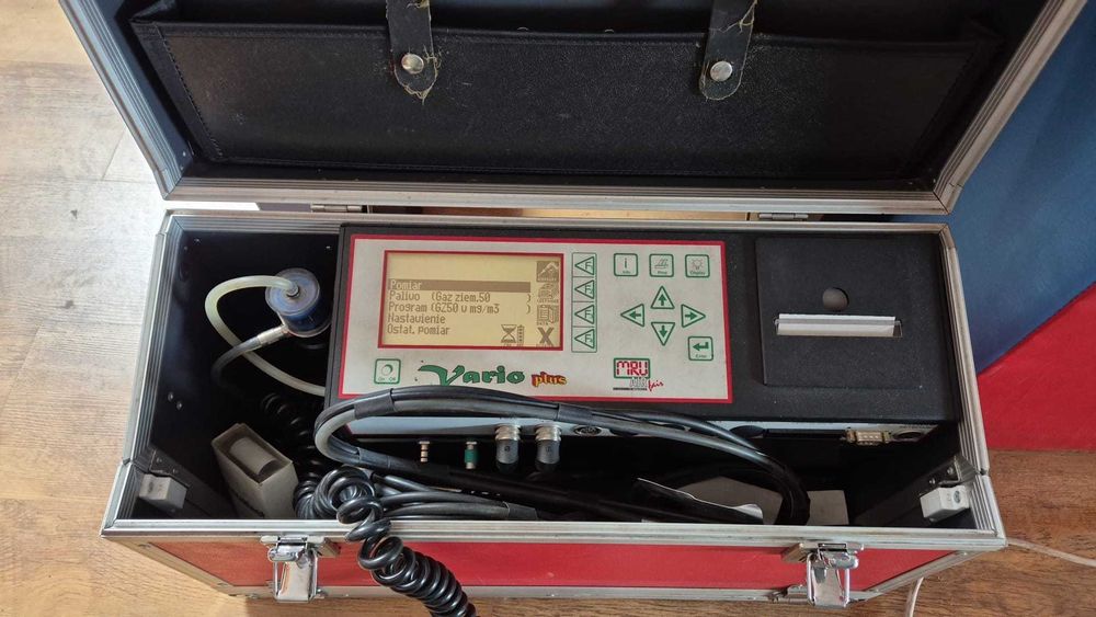 Analizator spalin MRU Vario Plus – komplet w walizce