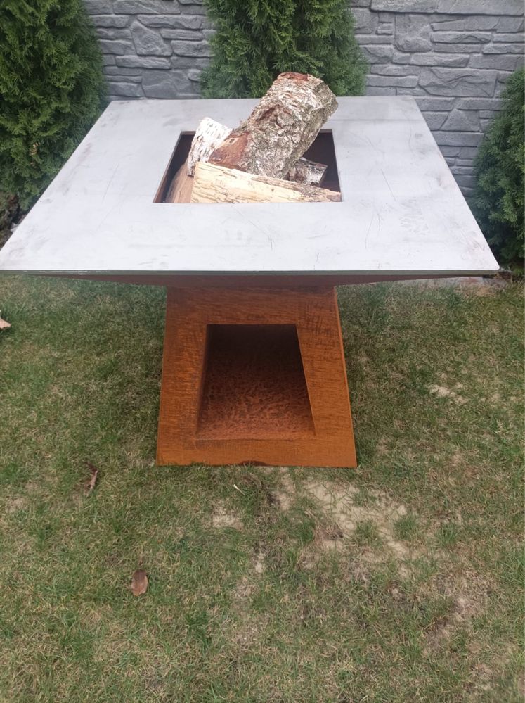 Palenisko, grill - blacha corten