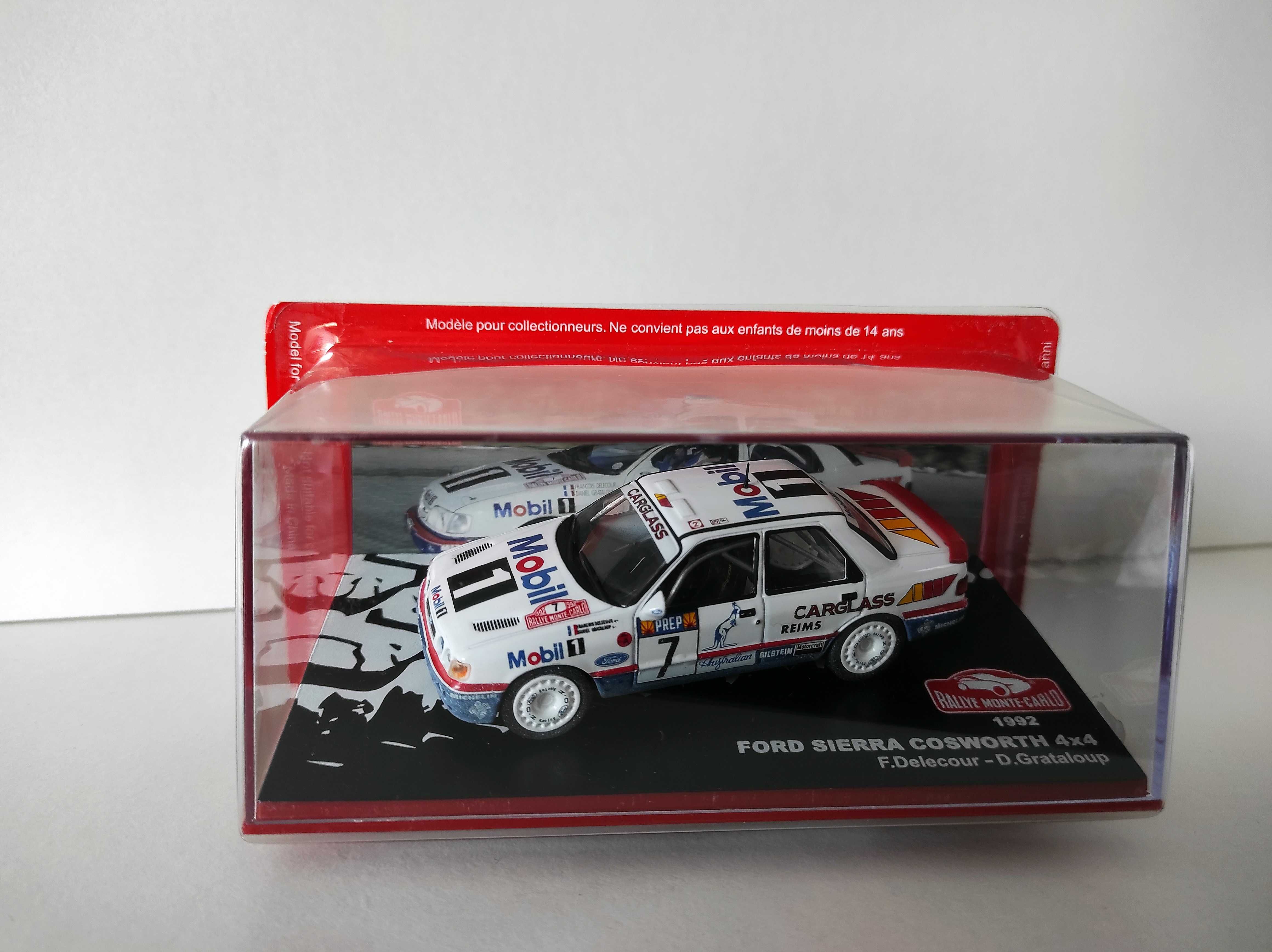 Ford Sierra Cosworth 4x4 Rally Monte Carlo 92 F.Delecour 1:43