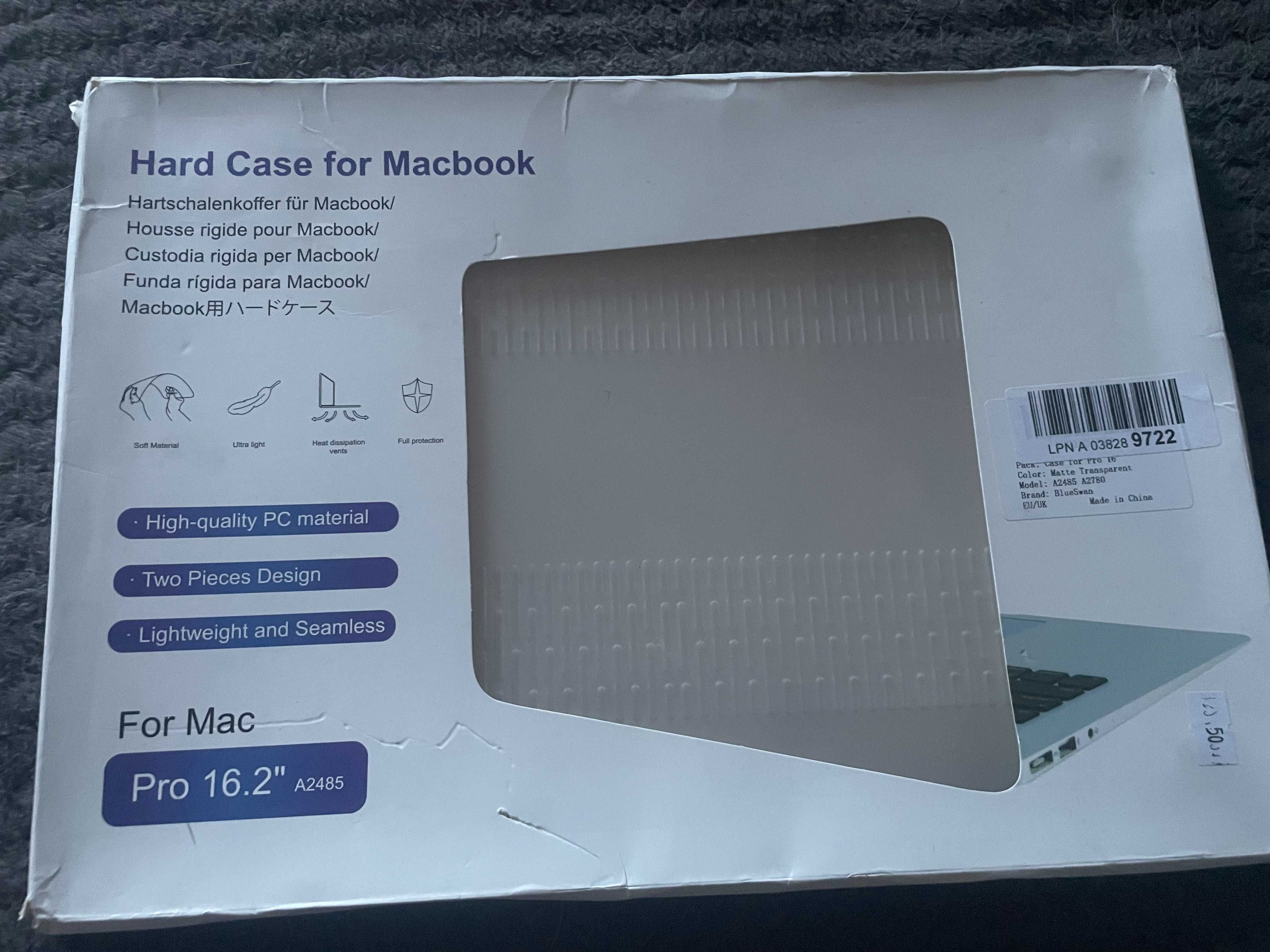 hard case for macbook pro 16,2