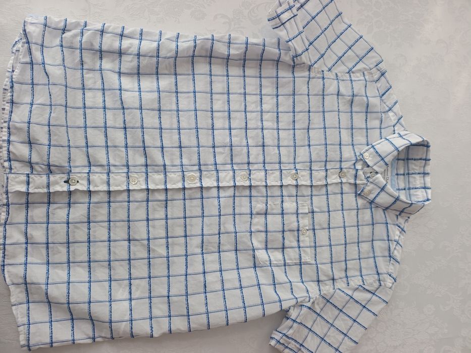 Koszula # Krata # Chłopiec # Massimo Dutti # 152cm