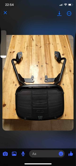 Suporte malas laterais Shad e suporte de top case para forza 750 e xad