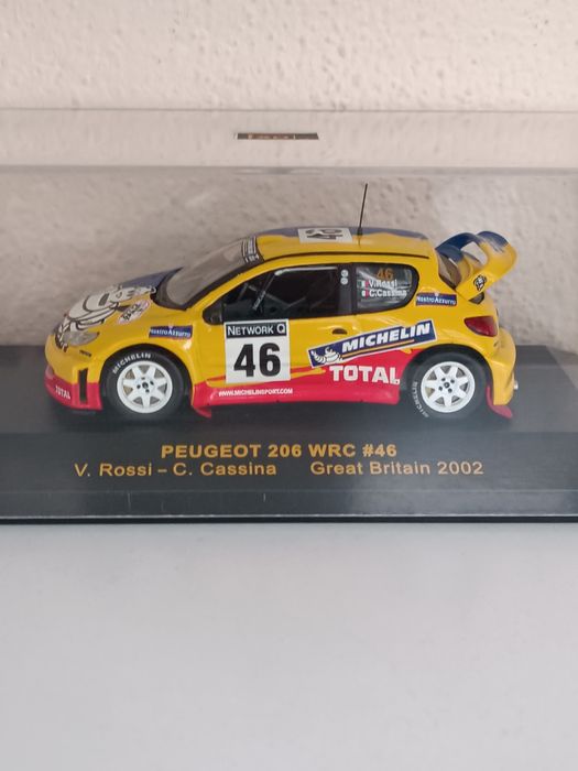 Peugeot 206 WRC Rossi 1/43