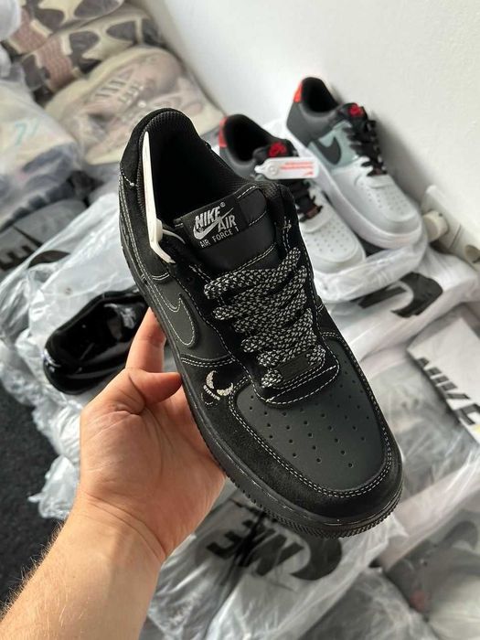 Кросівки Nike Air Force 1 Low Venom Black premium