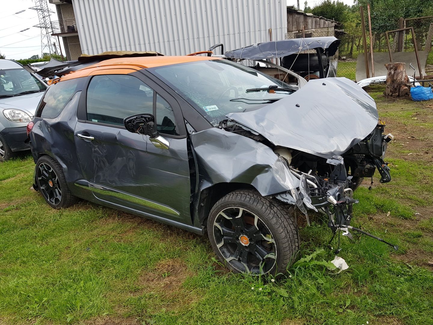 Citroen DS3 1.6 THP 2012r 3D szyba szyby z drzwi Prawa Lewa