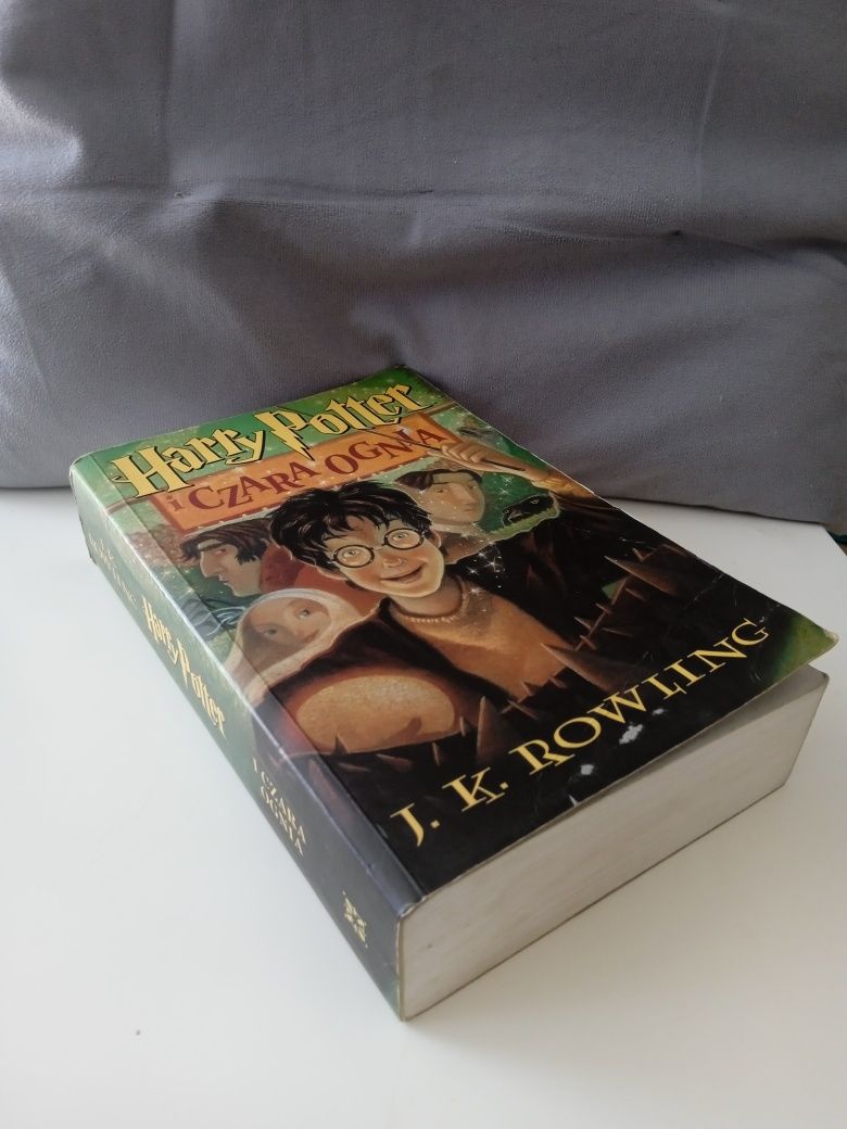 Książka Harry Potter i czara ognia J.K. Rowling wyd.2000 Media Rodzina
