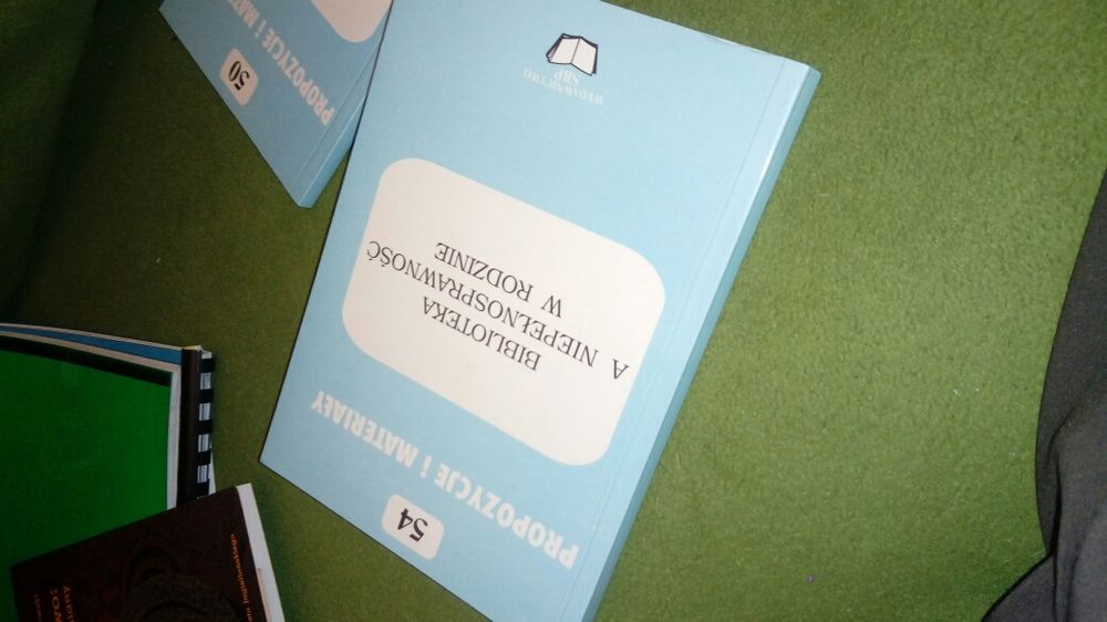 Biblioteka a niepełnosprawność w rodzinie.