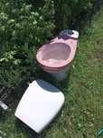 Muszla klozetowa umywalka bidet prysznic
