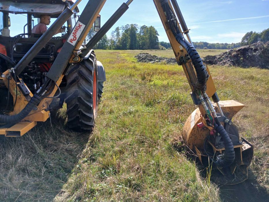 Odmulanie rowów melioracyjnych i przydrożnych
