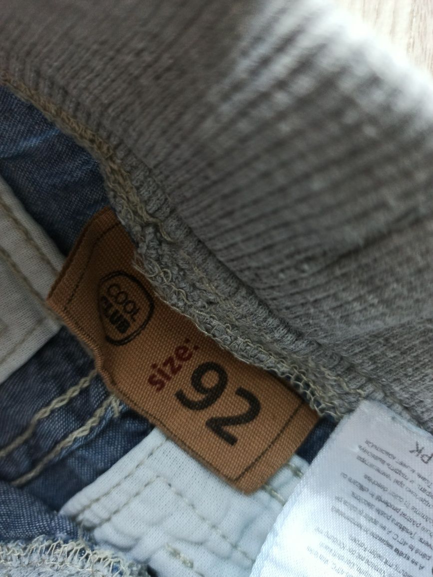 Szorty chłopięce jeans r. 92