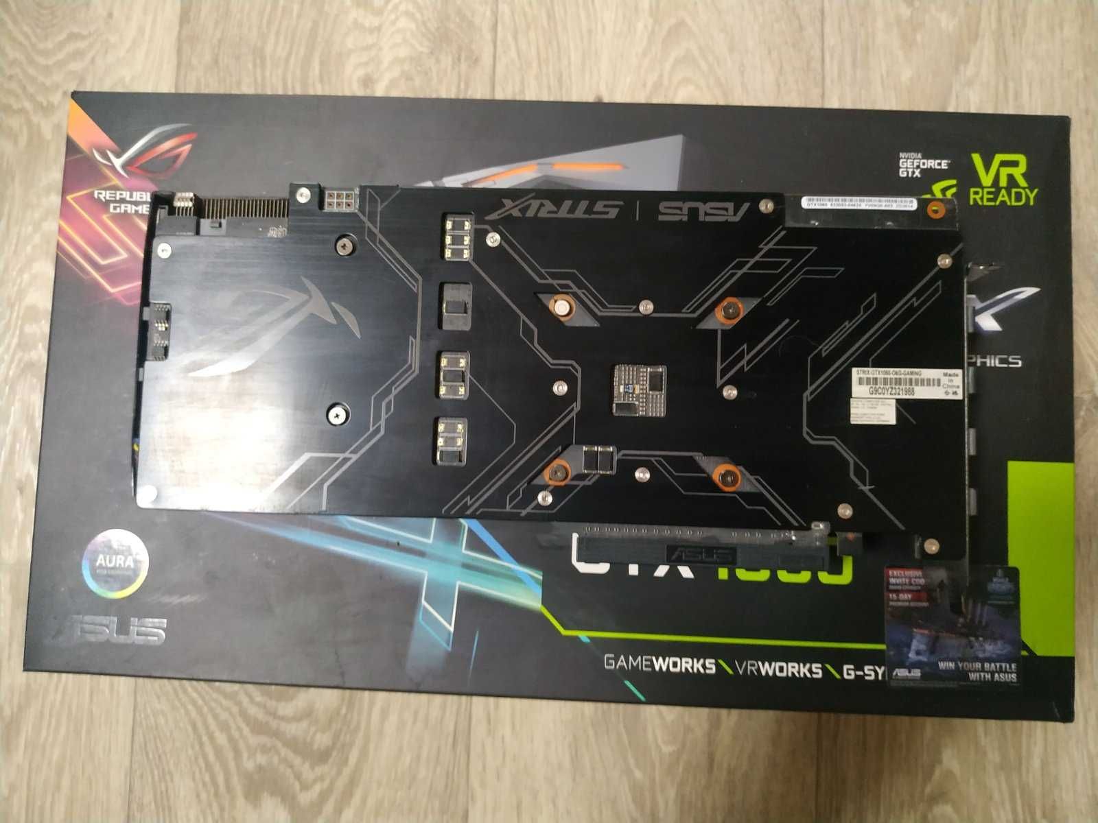 Видеокарта ASUS GTX1060 RoG Strix 6GB OC