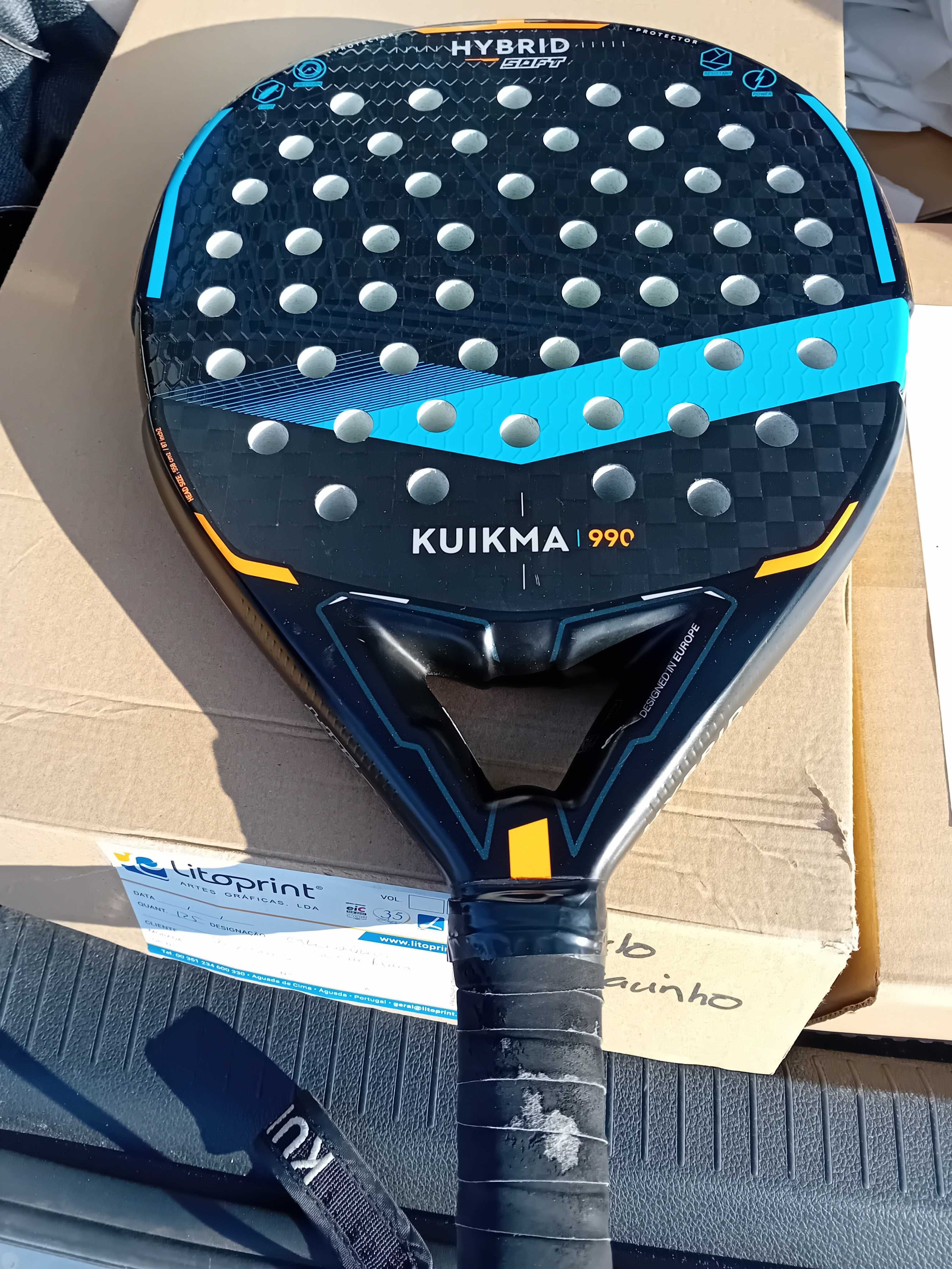 Raquete Padel Kuima 990 Hybrid Soft
