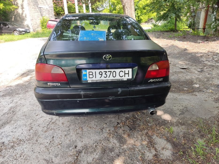 Toyota avensis газ/бенз переоформлення
