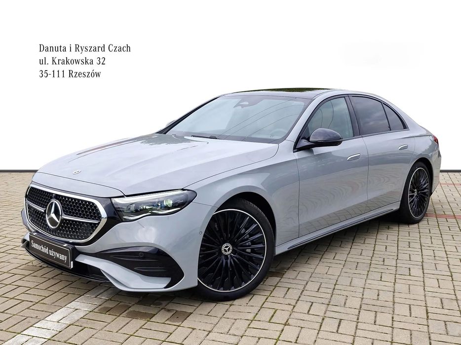 Mercedes-Benz Klasa E 200 AMG Premium / MANUFAKTUR / Superscreen / Nowy / Dostępny od ręki