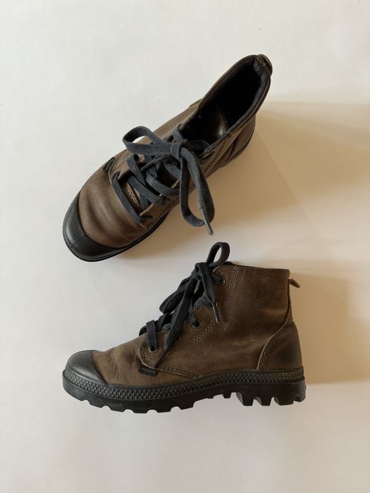 Palladium високі шкіряні кеди, трекінгові черевики, розмір 36