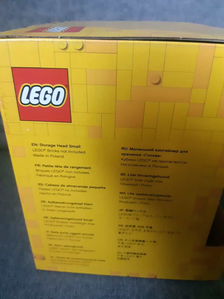 Pojemnik na klocki LEGO  głowa