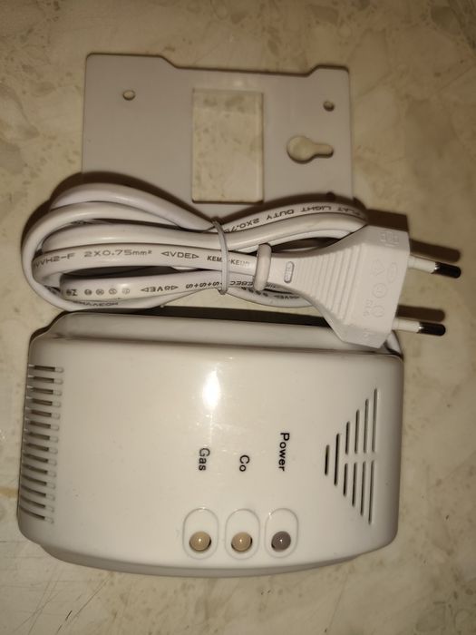 Detektor CZUJNIK gazu i czadu 2w1 230V Cabletech