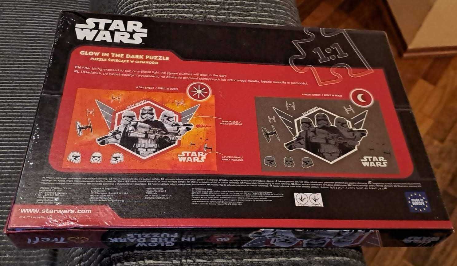 Puzzle 60 Star Wars Fire Division Glow in the Dark, 5+