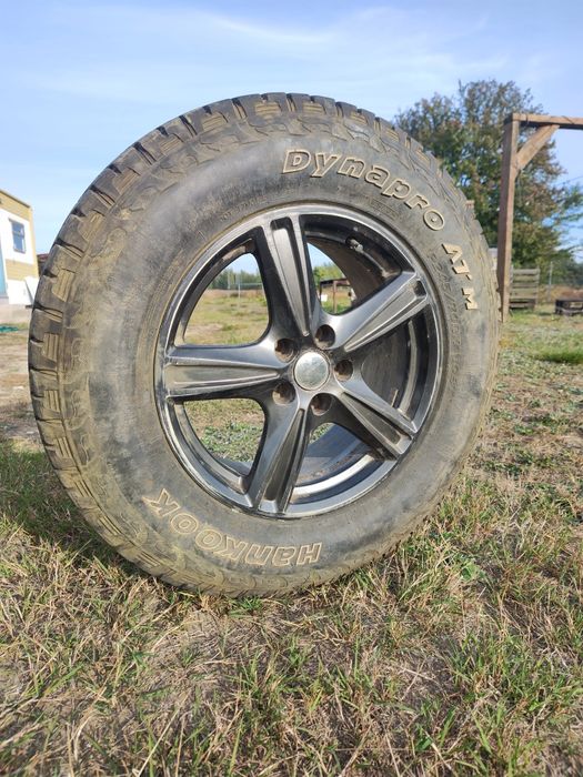 Aluminiowe felgi z oponami  Hankook 245/70/17