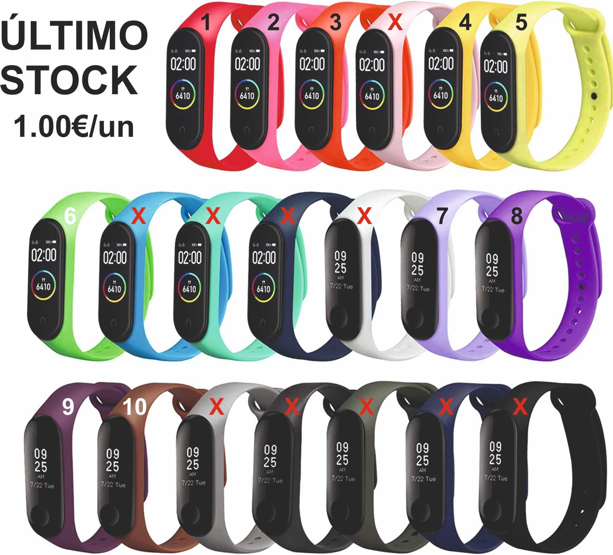 Pulseira Mi Band 4 (NOVAS) - ULTIMO STOCK