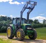 John Deere 6920s + Tur Trima 485, TLS, AutoPowr