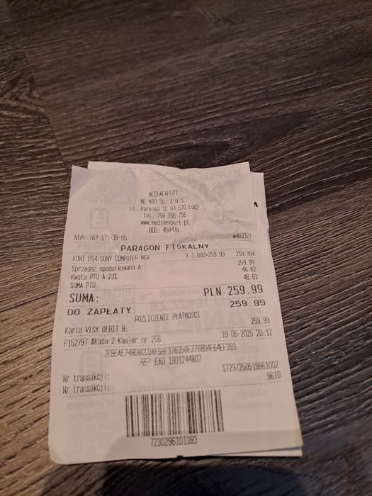 PS4 Slim pamięć 1 Tb