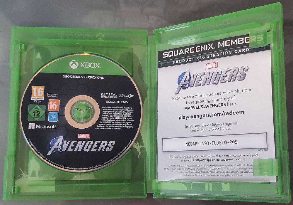 Marvel Avengers Dubbing PL xbox one / xbox series (Wymiana)