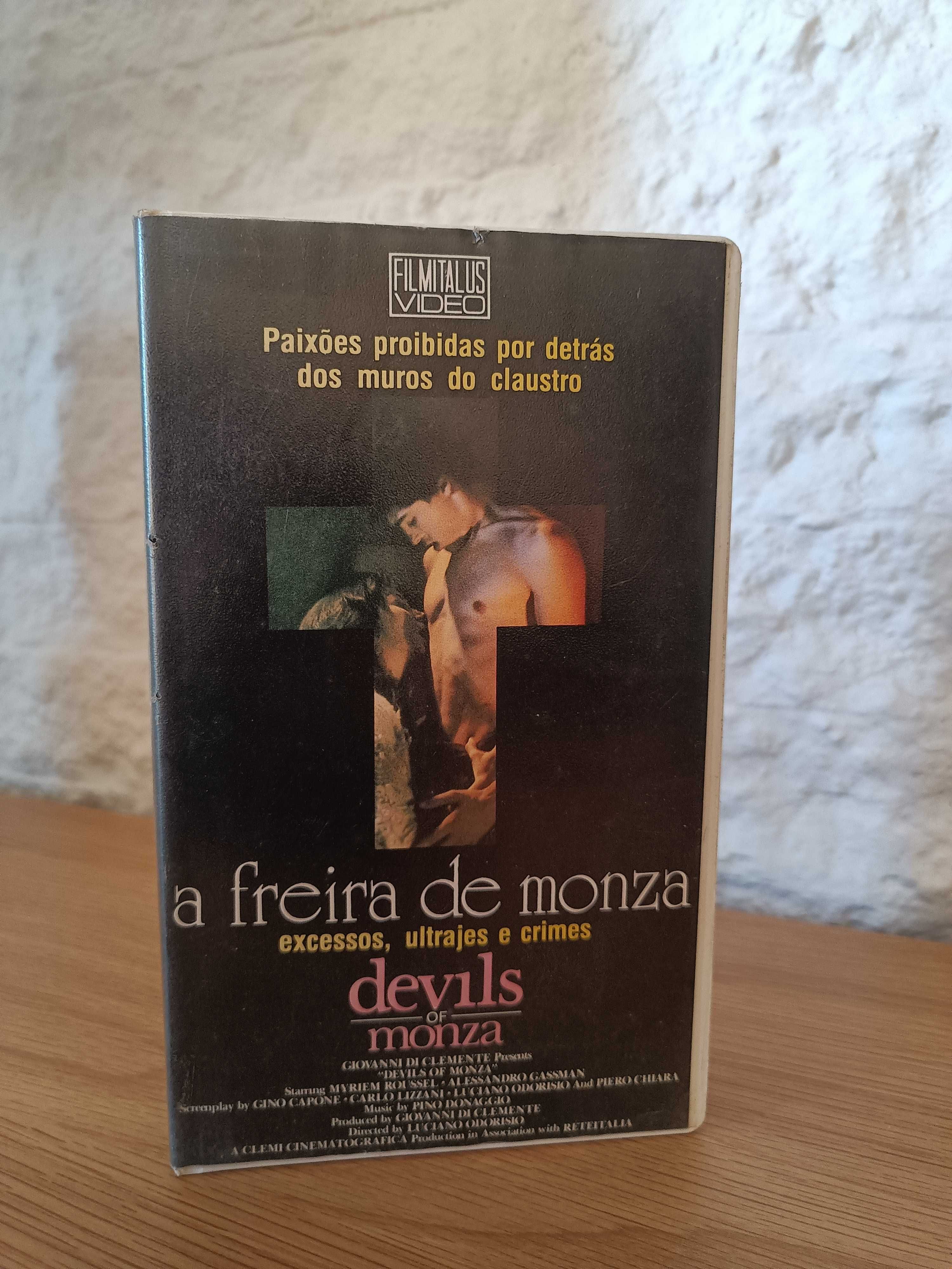Filme VHS A Freira de Monza (Devils Of Monza)
