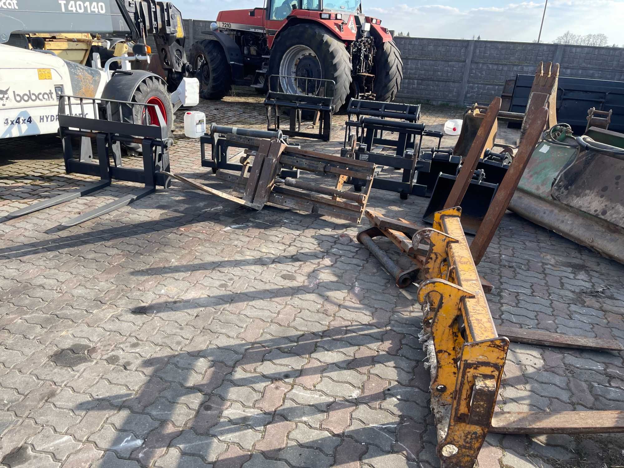 Widły do palet jcb manitou merlo Oryginał z niemiec MOCNE I SOLIDNE !