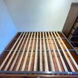 Cama casal sommier- madeira