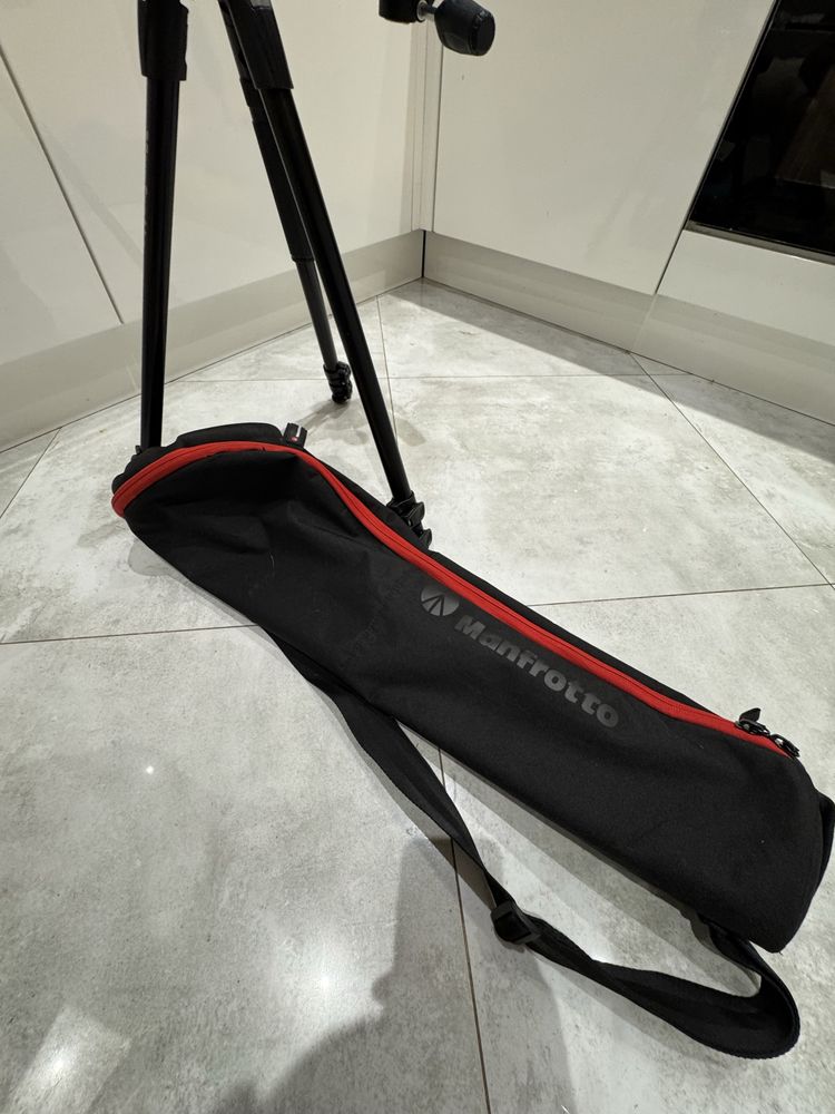 Statyw Manfrotto 290 Dual z głowicą i torbą