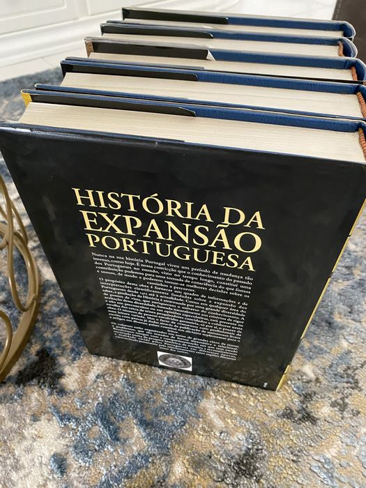 5 volumes “Historia da Expansão Portuguesa”