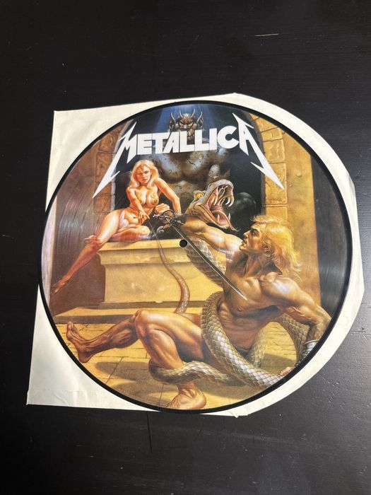 Metallica - No Life ‚Til Power 1990 Germany Picture Disc unikat rar