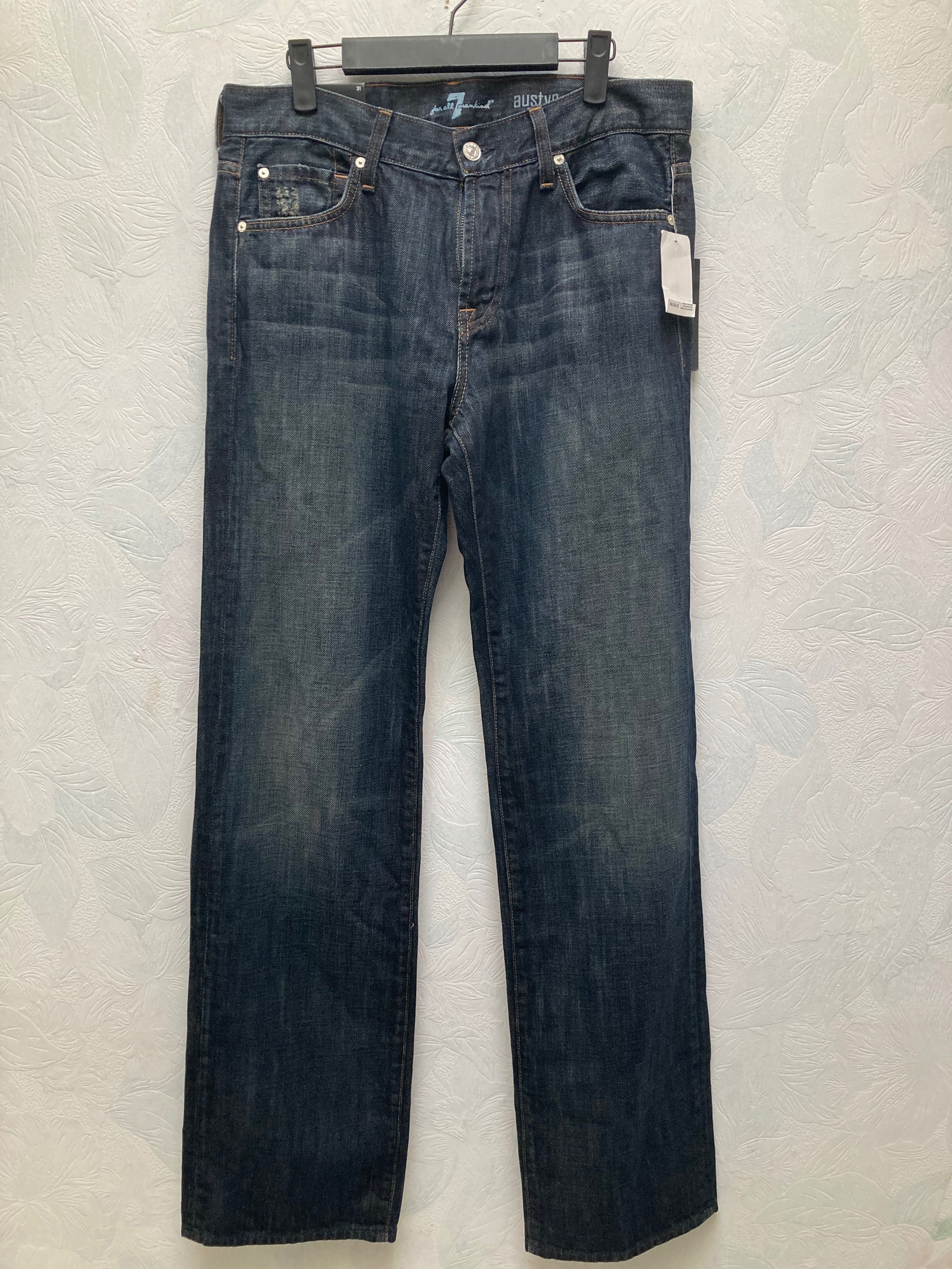 7 for All Mankind нові прямі джинси. Виробництво США. Розмір 31/34