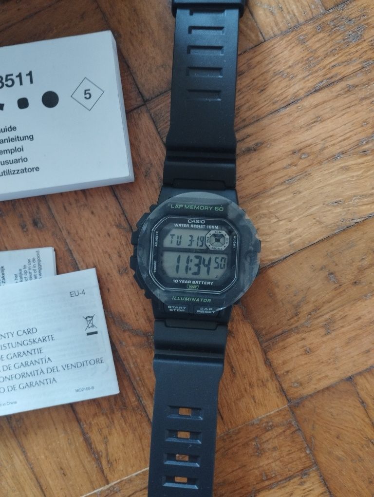 Relógio Casio Illuminator novo