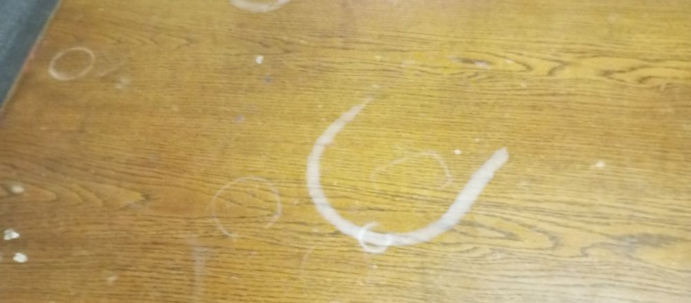 stolik kawowy / ława kawowa z dębu do renowacji