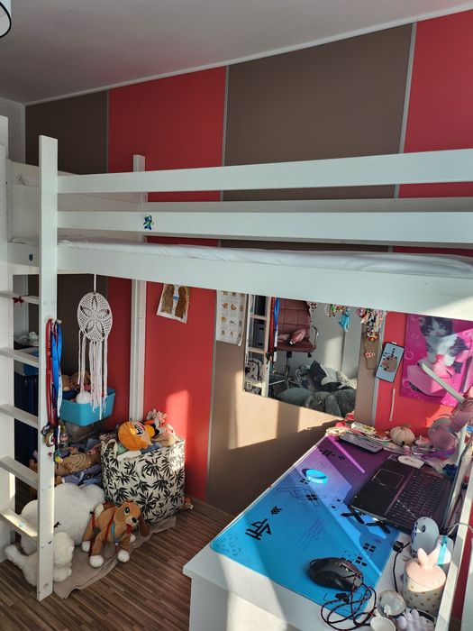 Łóżko anytesola drewniane