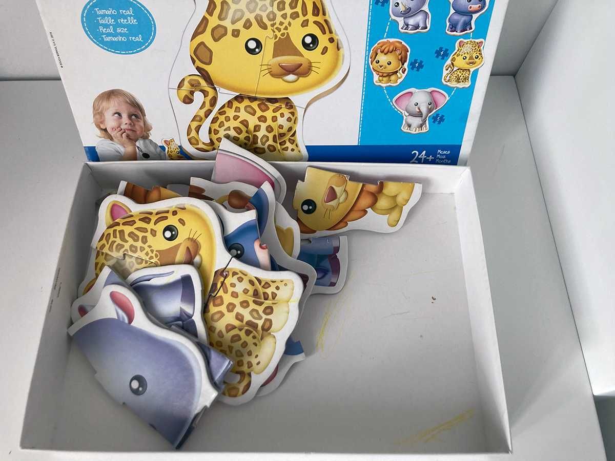 Baby Puzzles Animais Selvagens EDUCA