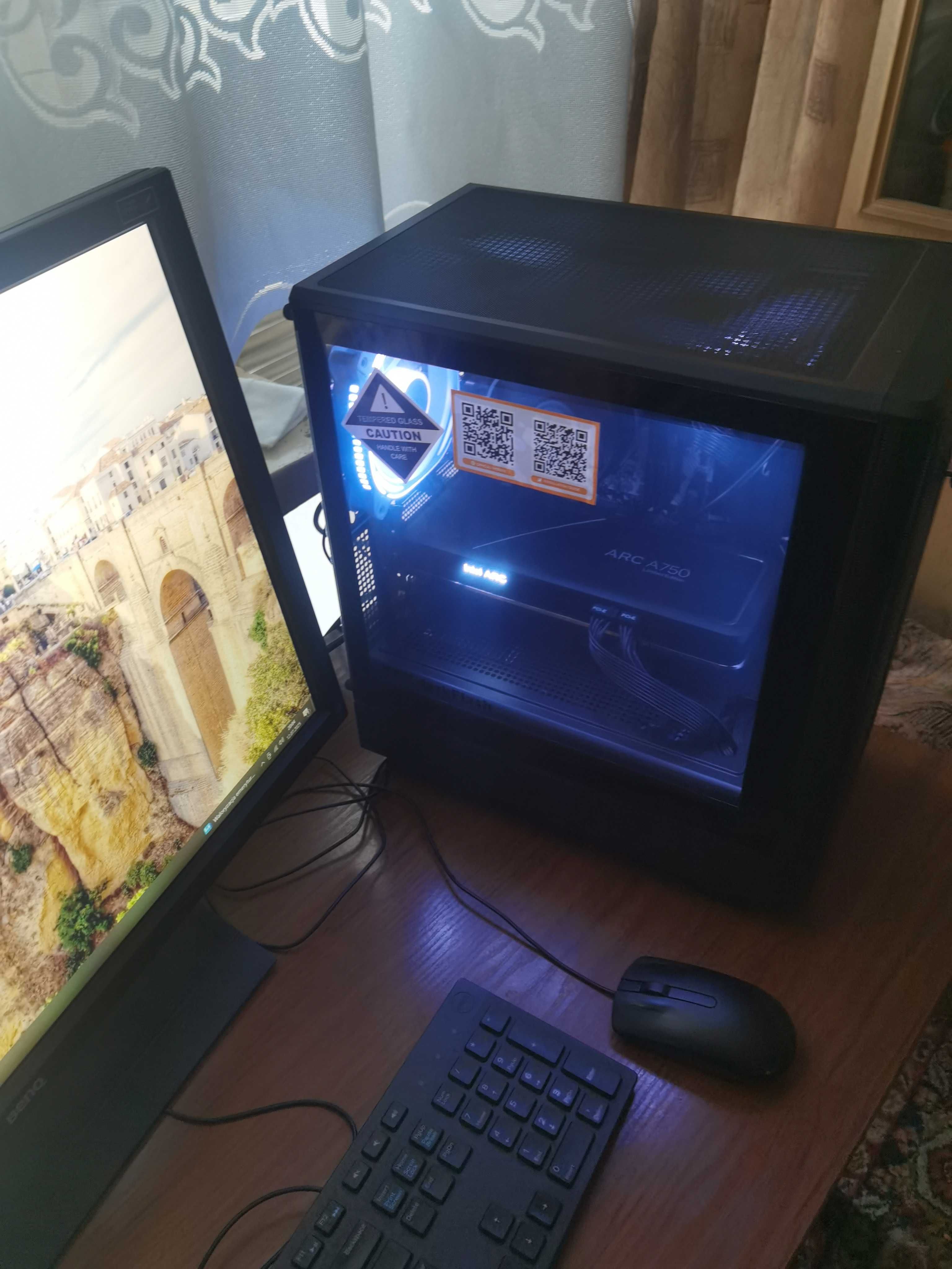 Komputer gamingowy  Intel Arc a750 8G Zestaw