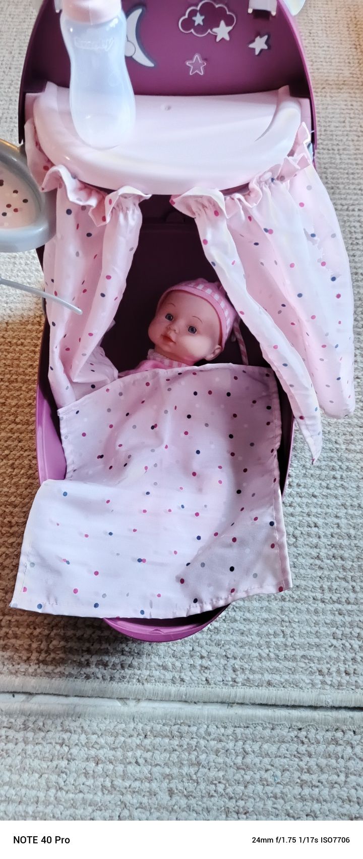 Baby Nurse Walizka opiekunki Smoby + lalka zestaw podróżny 3 w 1