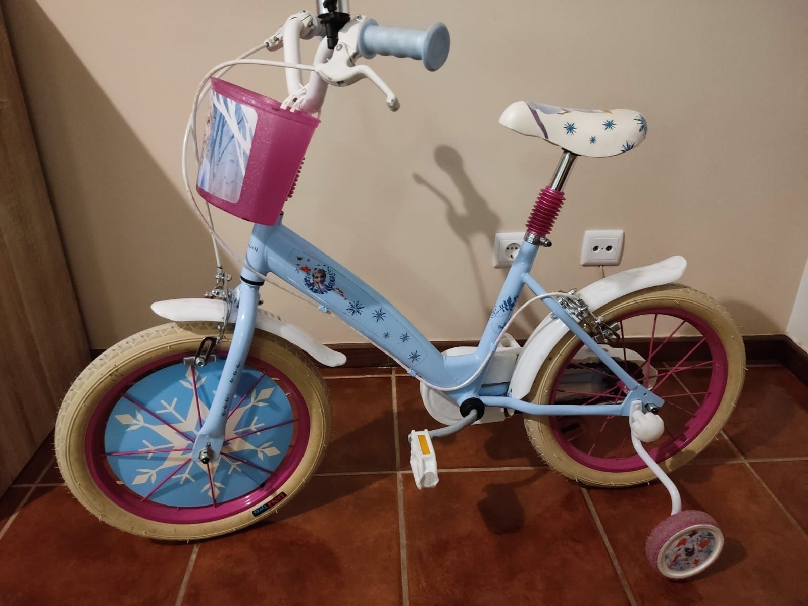 Bicicleta criança Frozen