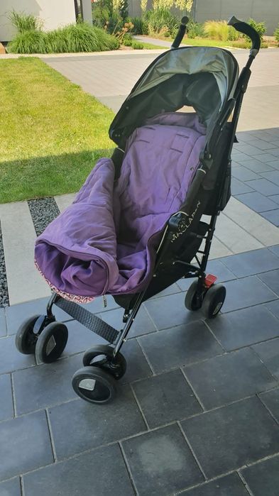 Wózek spacerowy Maclaren XT czarny zestaw