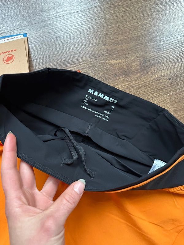 Damskie spodenki szorty do biegania Mammut Aenergy TR 2 in 1