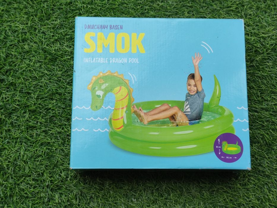 Dmuchany basen smok