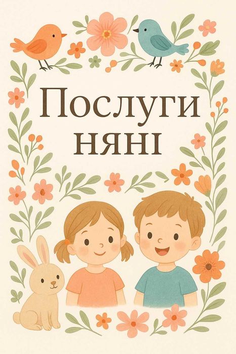 Пропоную послуги няні