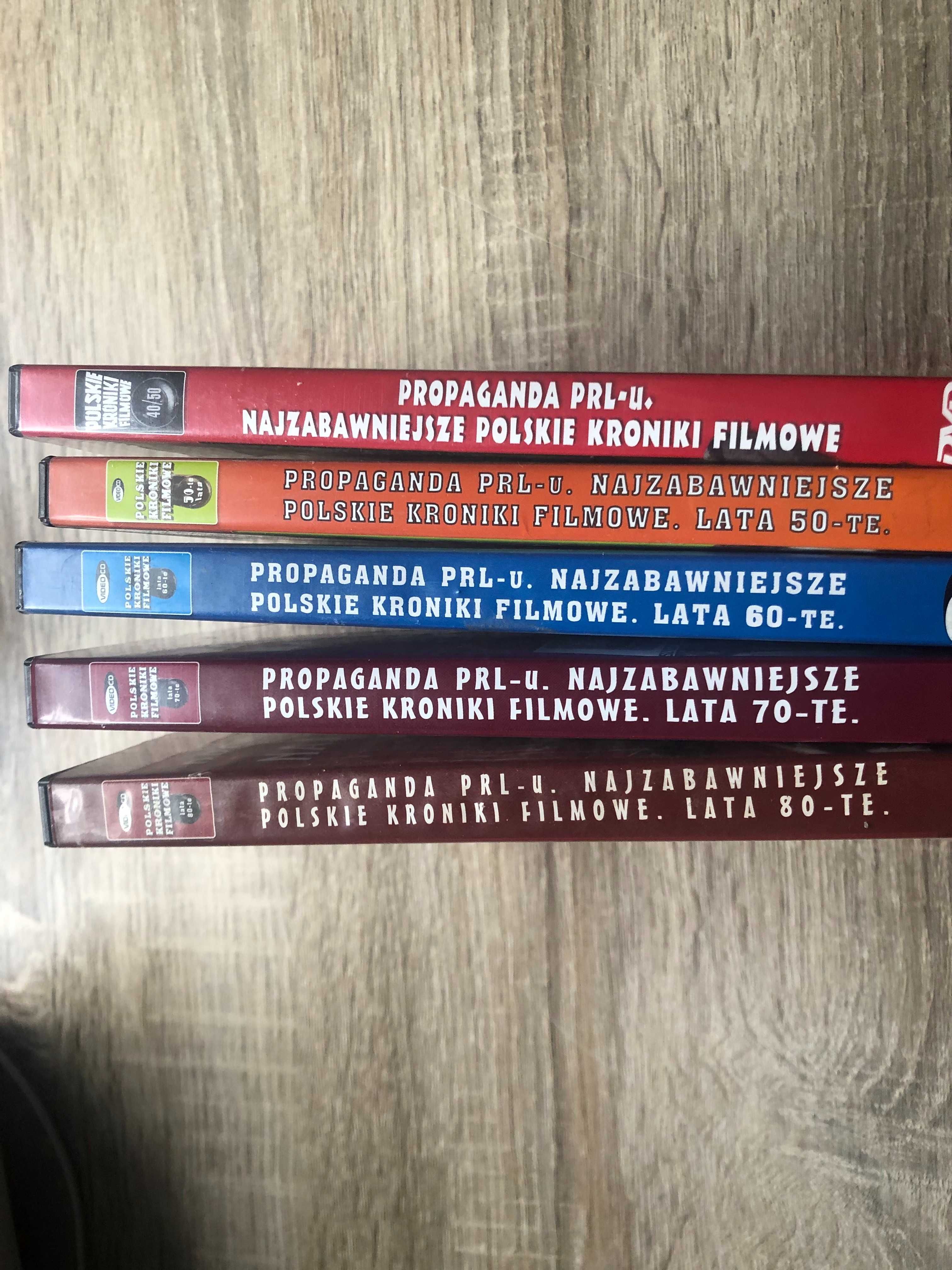 Propaganda PRL-u Najzabawniejsze polskie kroniki filmowe zestaw DVD
